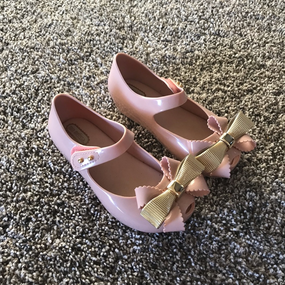 Mini Melissa flats size 10